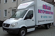 Sprinter 316 Koffer Vermietung, Autovermietung Chemnitz, Müller Autovermietung